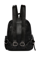 Women's Black Quilted Backpack | Derimod