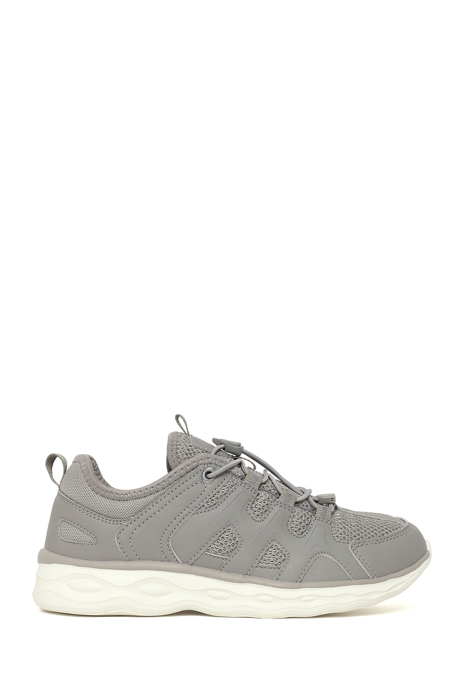 Woman Grey Thick-Soled Sneakers 26PFE496214 | Derimod