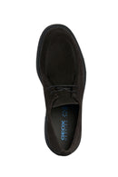 Geox Men's Brown Spherica Ec7 Suede Leather Casual Shoes | Derimod