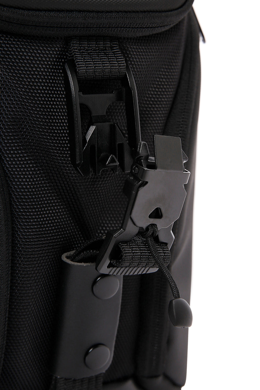 D-Pack Men's Black Long Strap Shoulder Bag