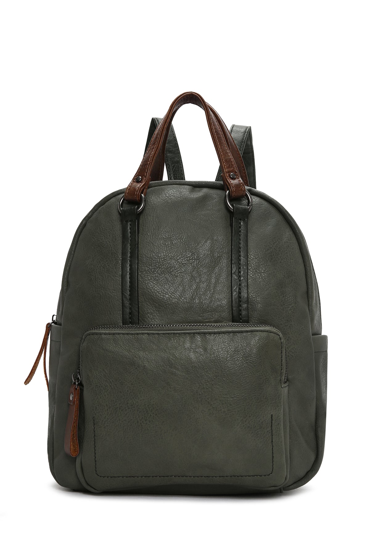 Women's Khaki Casual Backpack 24WBD245218 | Derimod