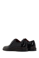 Men's Black Lace-Up Patent Leather Leather Classic Shoes | Derimod