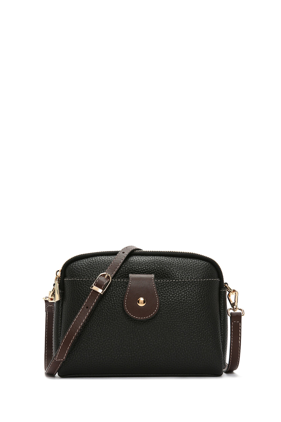 Women's Black Long Strap Mini Crossbody Bag 24WBD2102FT | Derimod