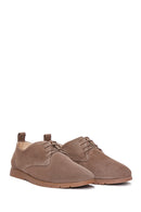 Women's Mink Suede Leather Comfort Shoes | Derimod