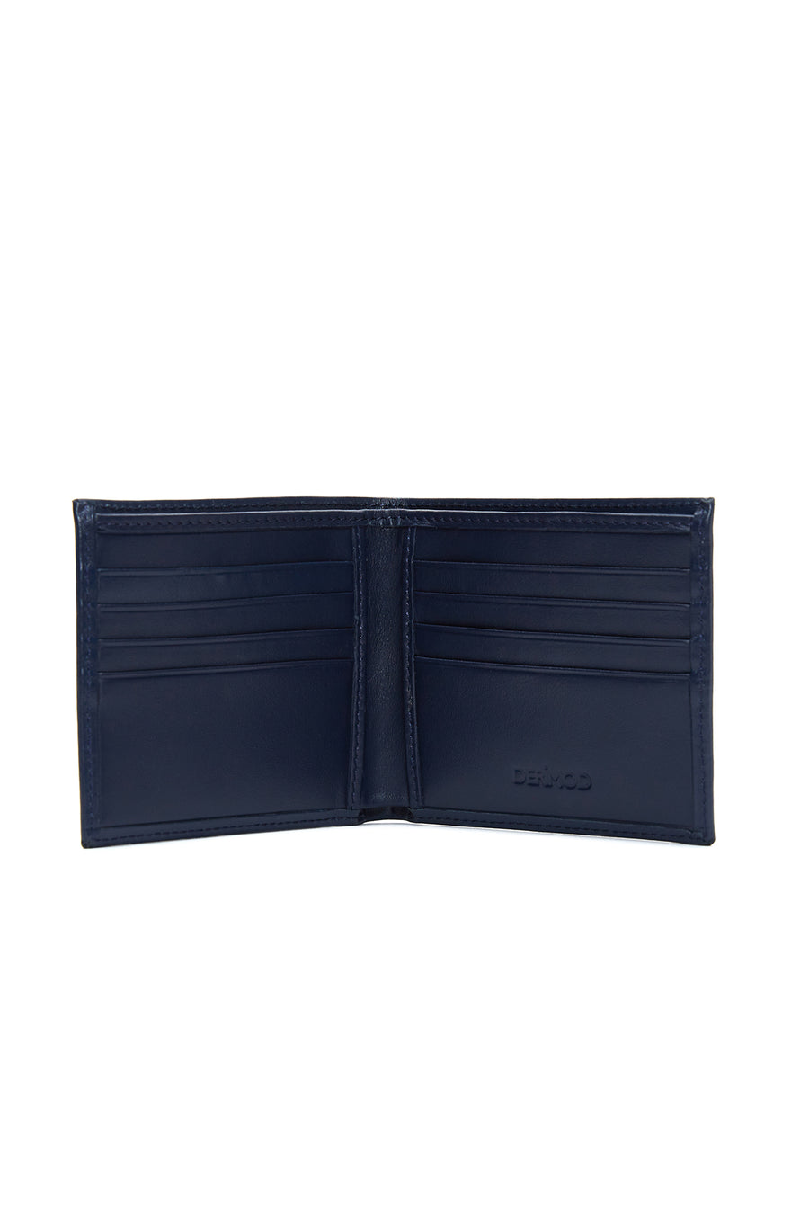 Men's Navy Blue Leather Casual Wallet