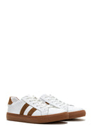 Erkek Beyaz Deri Sneaker | Derimod