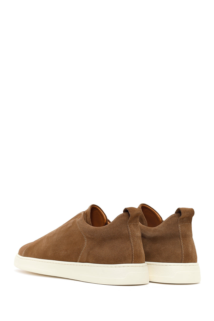 Men's Tan Suede Leather Sneaker