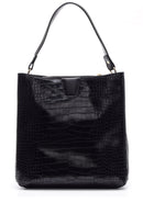 Women's Crocodile Detailed Shoulder Bag | Derimod