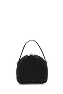 Women's Black Long Strap Printed Mini Handbag | Derimod