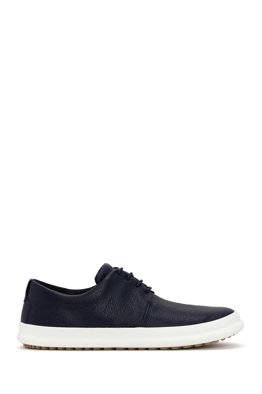 Camper Men's Navy Blue Chasis Lace-Up Leather Casual Shoes K100836 | Derimod