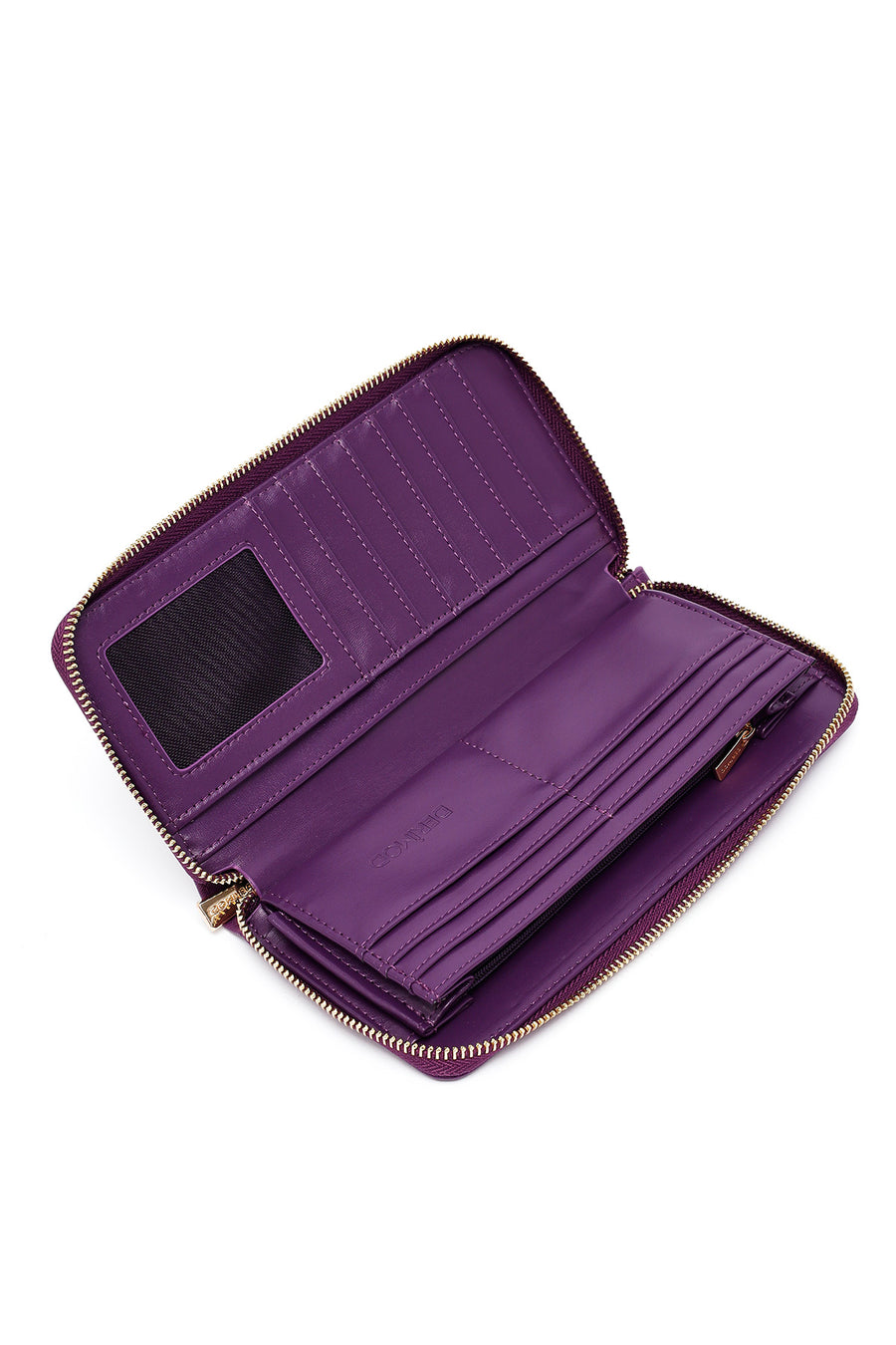 Women's Purple Strap Detailed Wallet