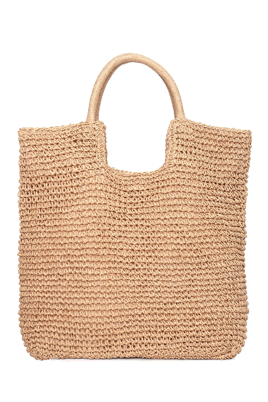 Women's Straw Shoulder Bag