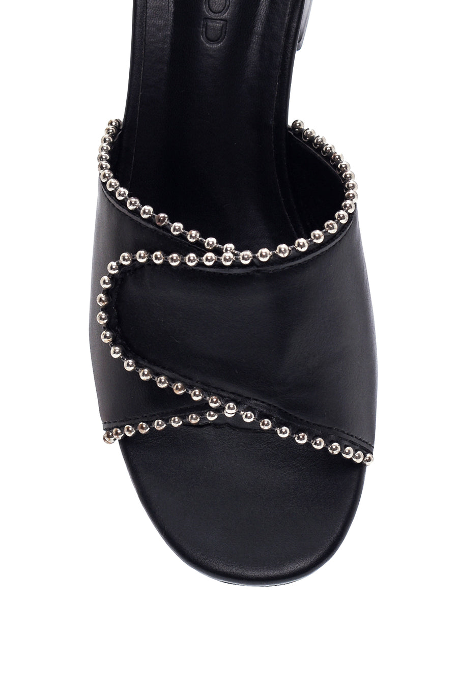 Women's Beaded Heeled Slippers