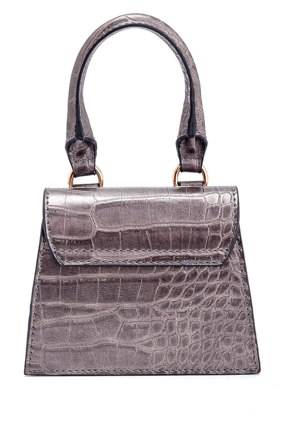 Women's Crocodile Patterned Mini Handbag