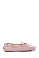 Kadın Pudra Deri Loafer | Derimod
