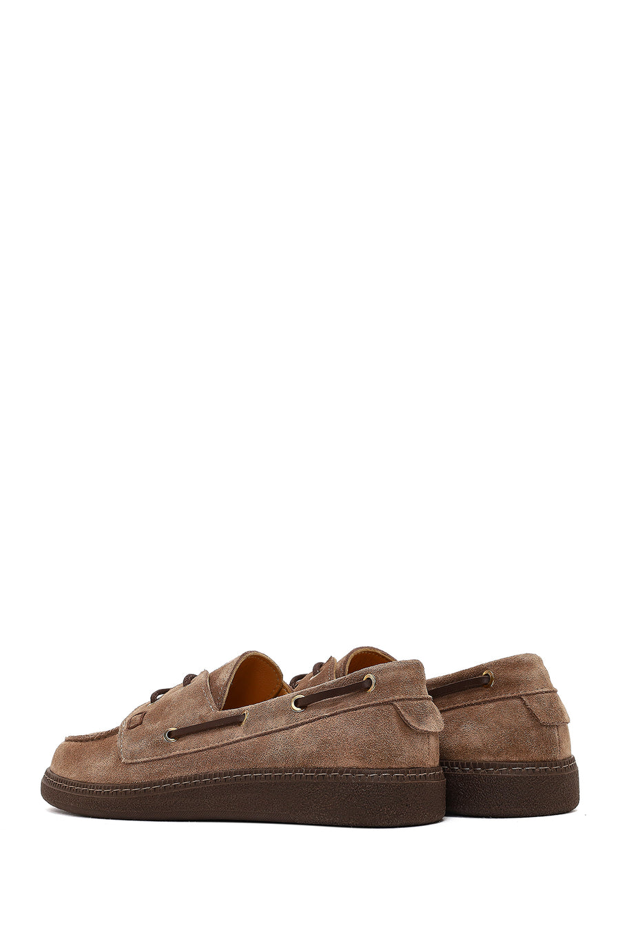 Women's Mink Lace-up Suede Leather Casual Shoes