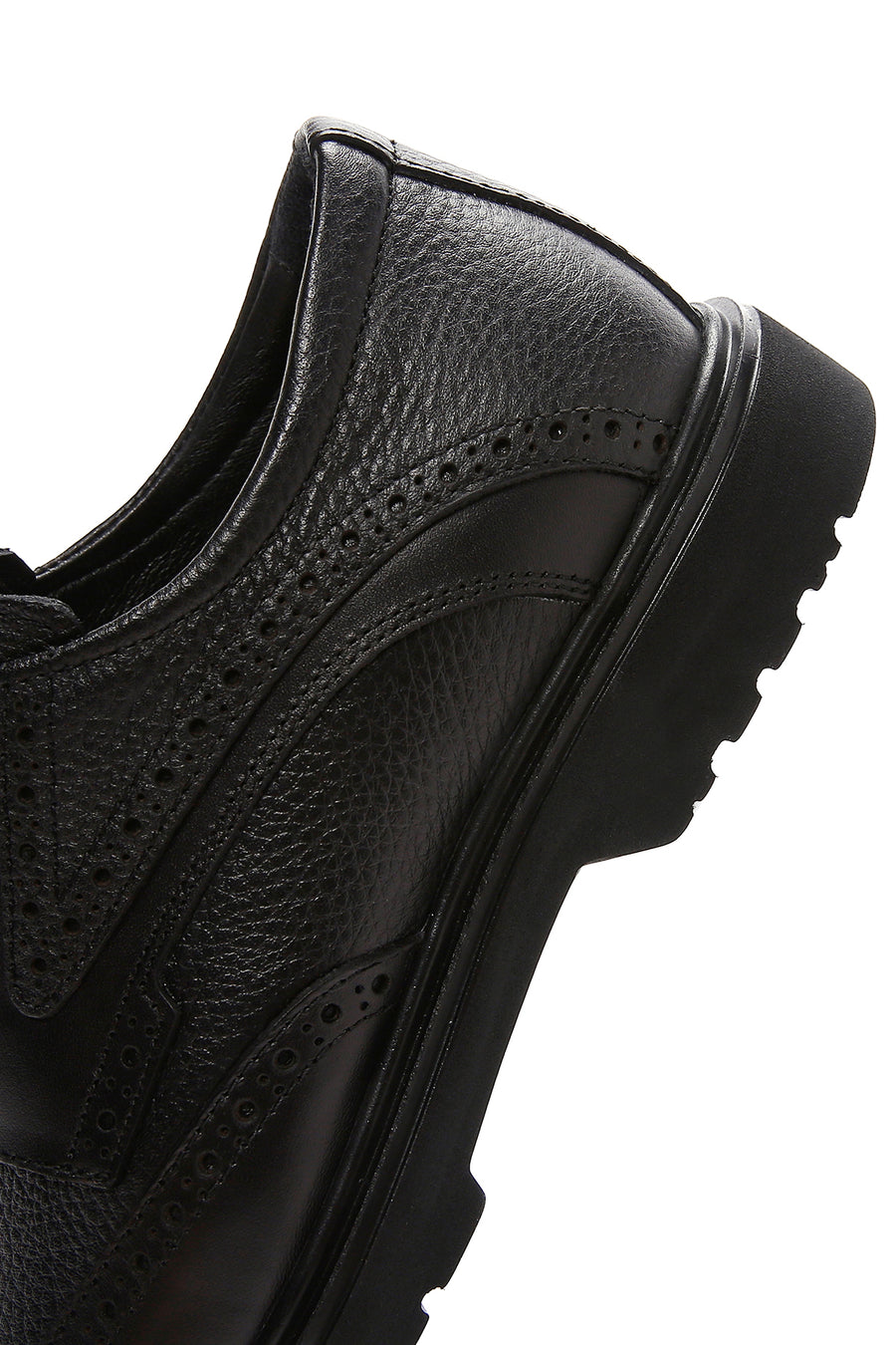 Men's Black Leather Classic Shoes