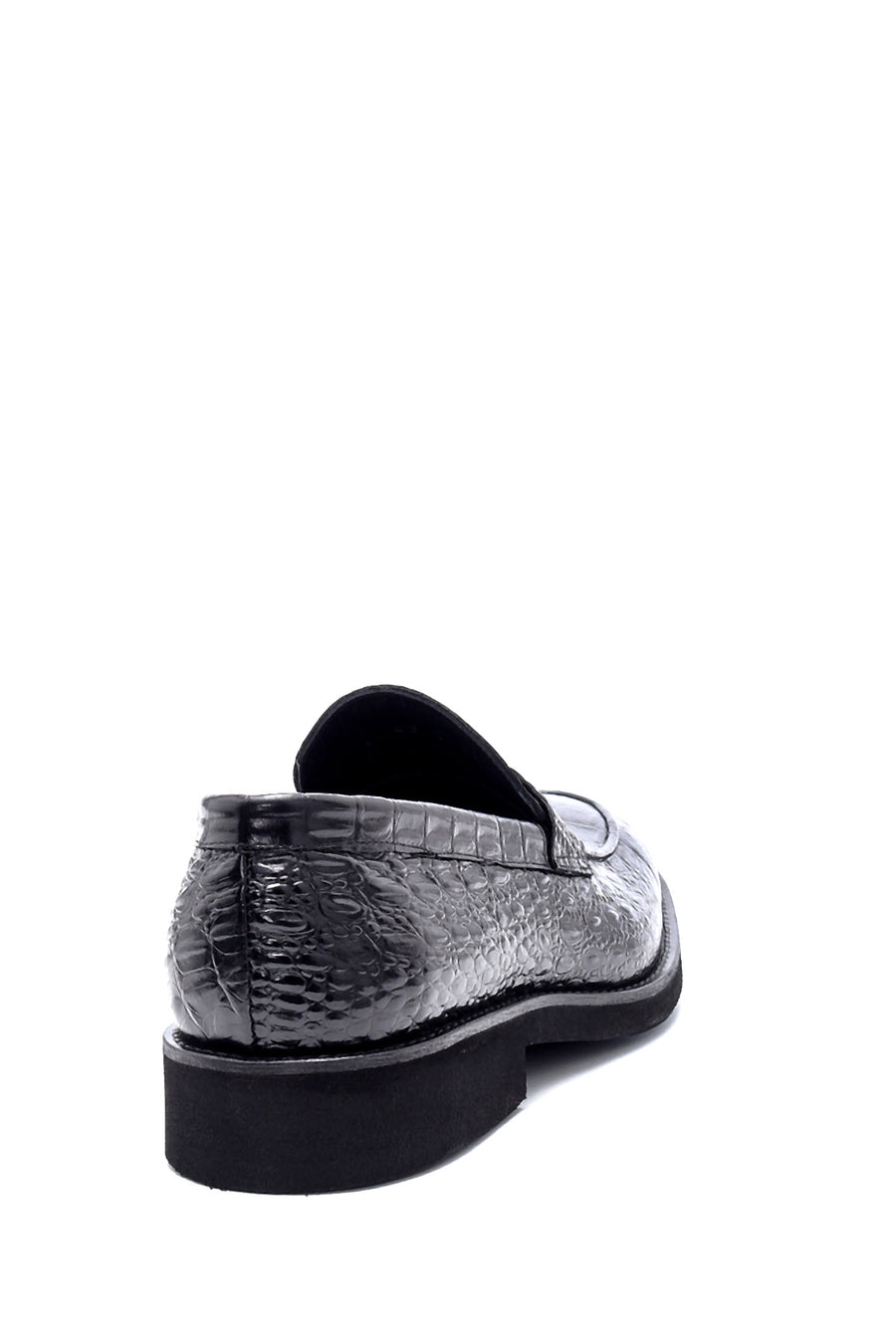 Men's Leather Crocodile Pattern Classic Loafer