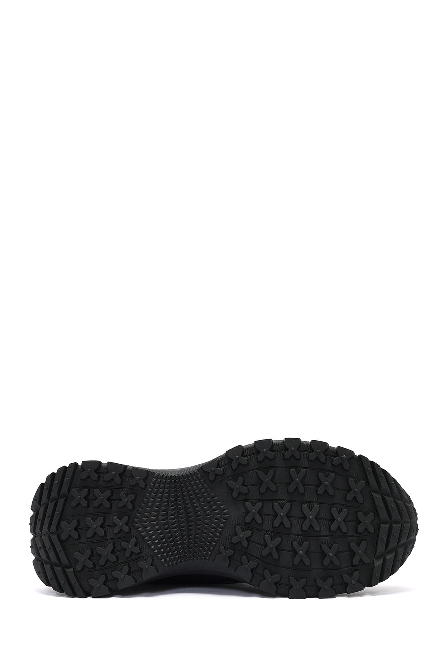 Erkek Siyah Bağcıklı Nubuk Deri Sneaker