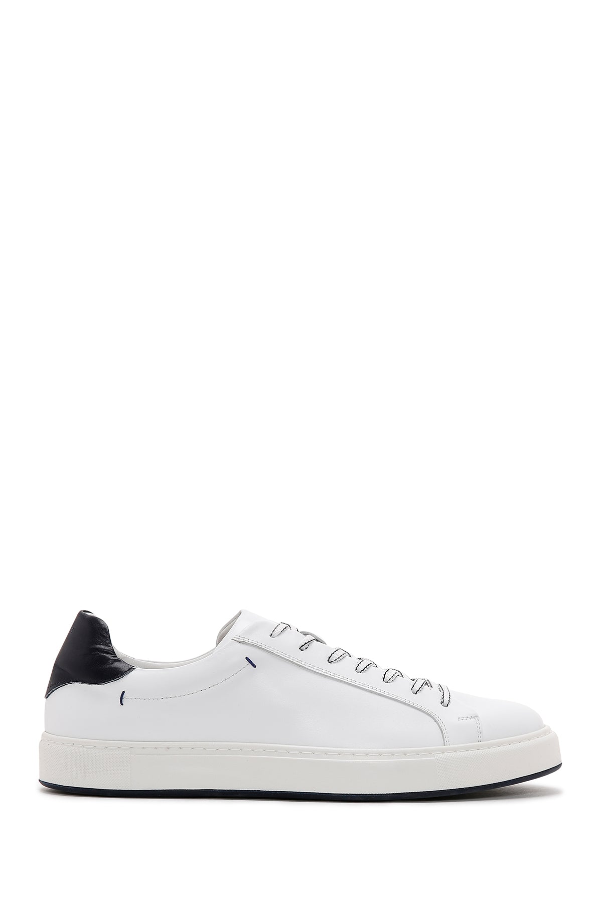 Men's White Large Size Leather Sneaker 23SFD614918 | Derimod