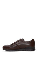 Men's Leather Brown Leather Casual Sneaker | Derimod