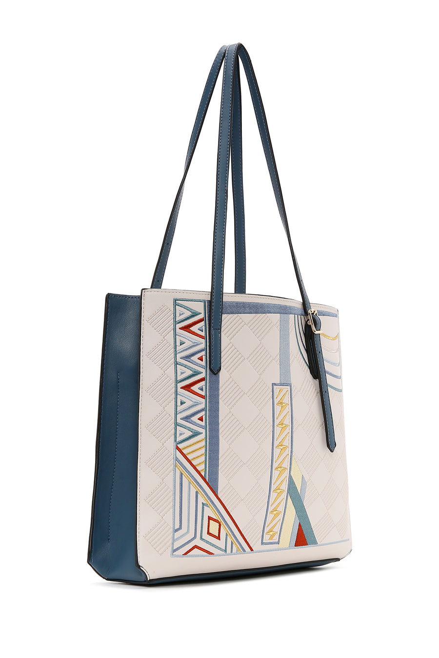 Women's Multicolored Long Strap Printed Shoulder Bag