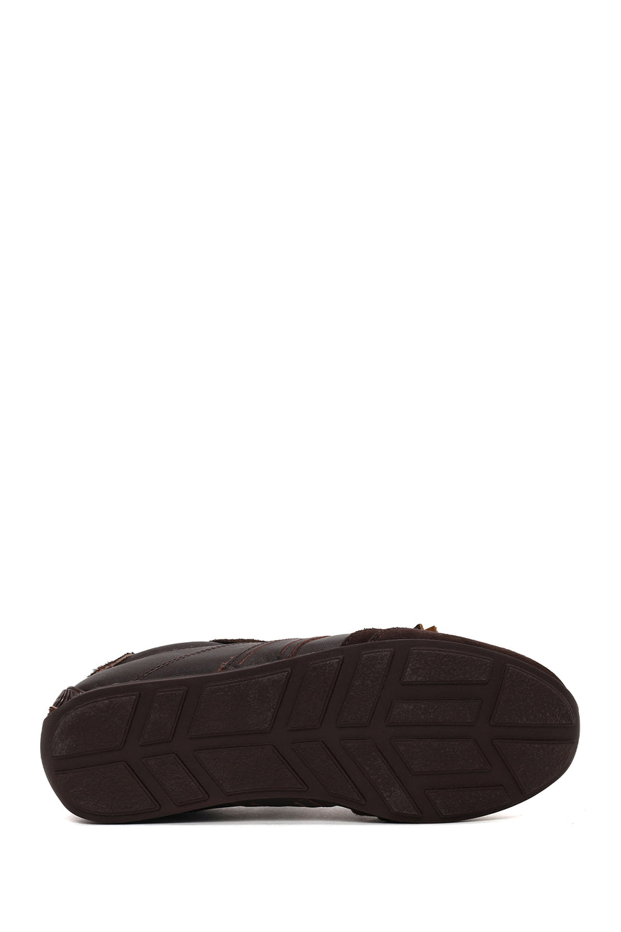 Kadın Kahverengi Bağcıklı Charmlı Leopar Deri Sneaker