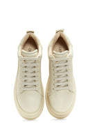 Women's Beige Thick Soled Sneaker | Derimod