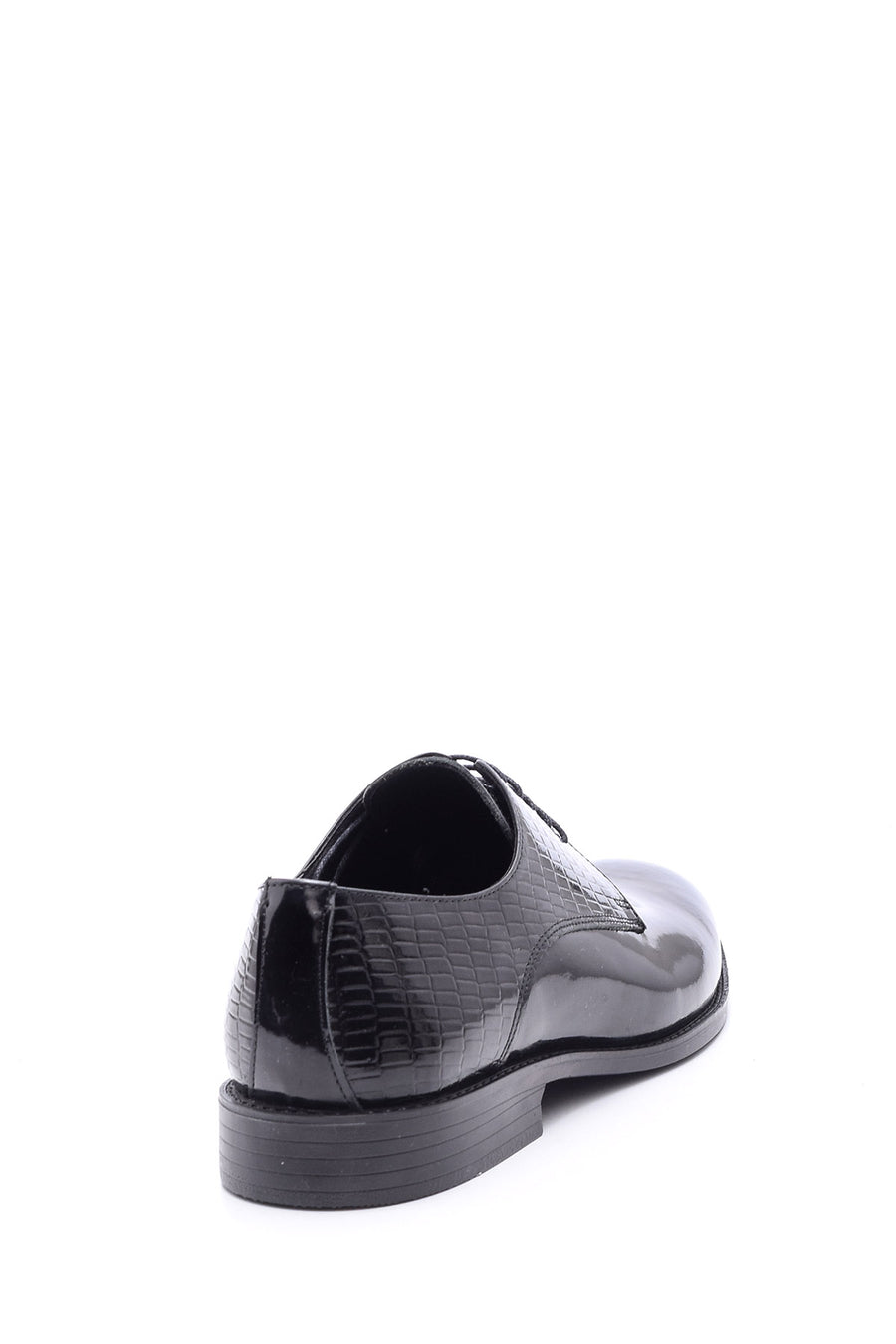 Men's Crocodile Detailed Classic Shoes