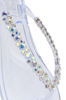 Kadın Şeffaf Parmak Arası Taşlı Jelly Terlik | Derimod