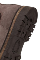 Male Mink Suede Chelsea Boots | Derimod