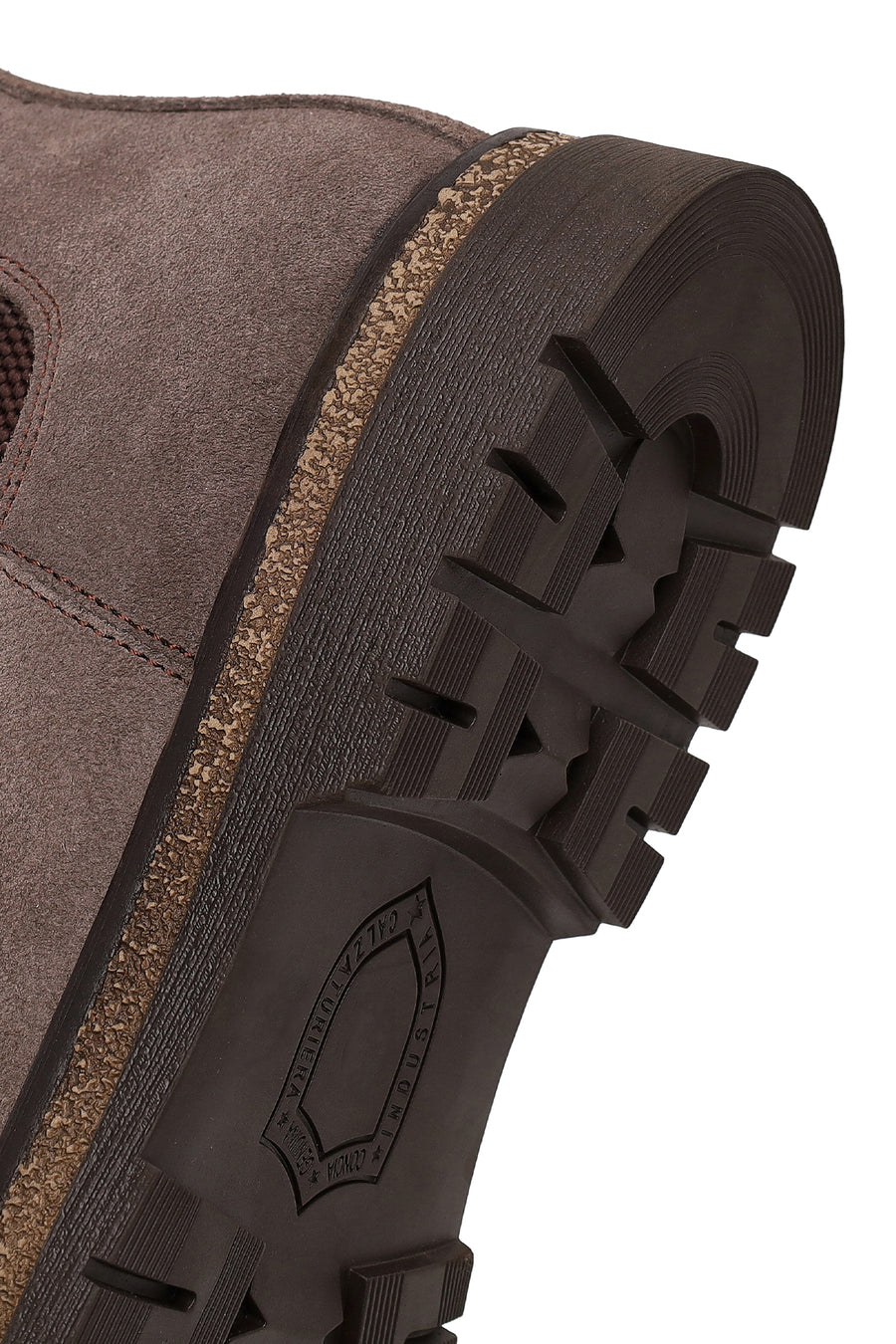 Male Mink Suede Chelsea Boots