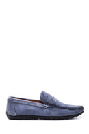 Erkek Deri Süet Loafer | Derimod