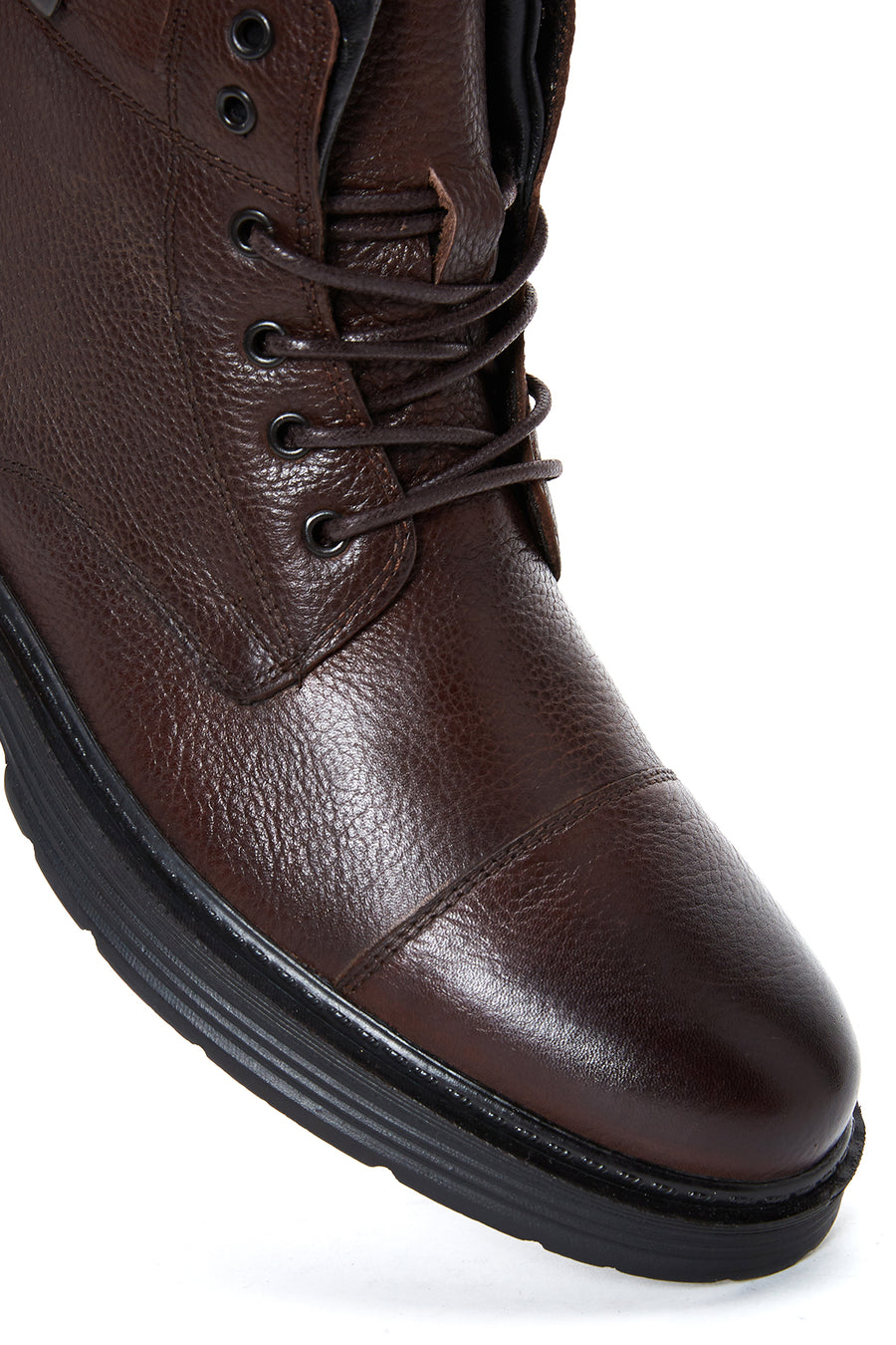 Men's Brown Leather Classic Boots