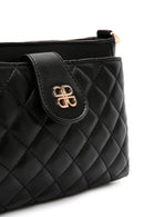 Women's Black Long Strap Quilted Handbag | Derimod