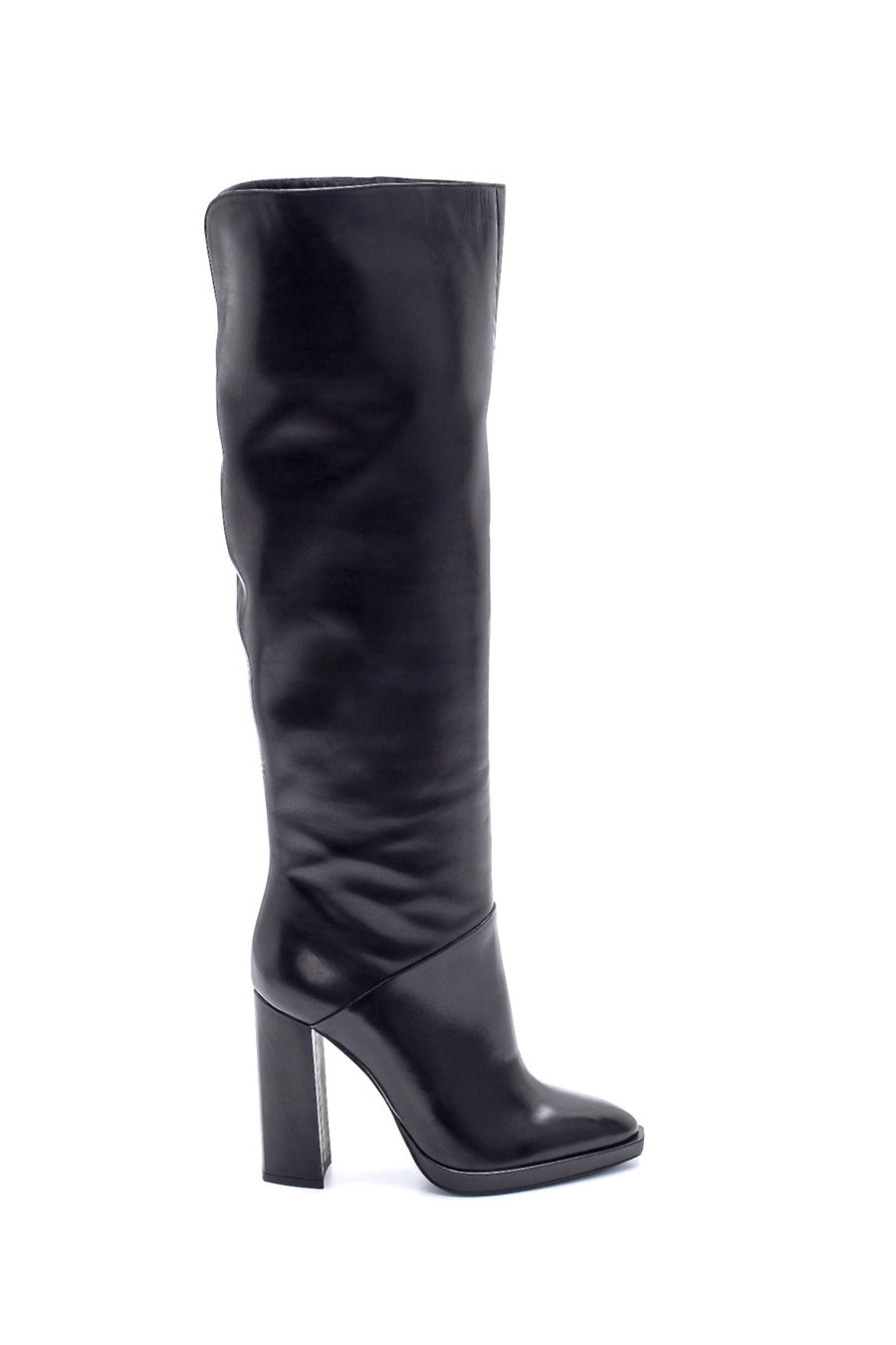 Women's Leather Heeled Boots 20WFD162218 | Derimod