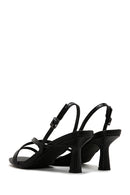 Women's Black Heeled Sandals | Derimod