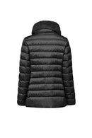 Geox Women's Black Bettanie Fur Detailed Coat | Derimod