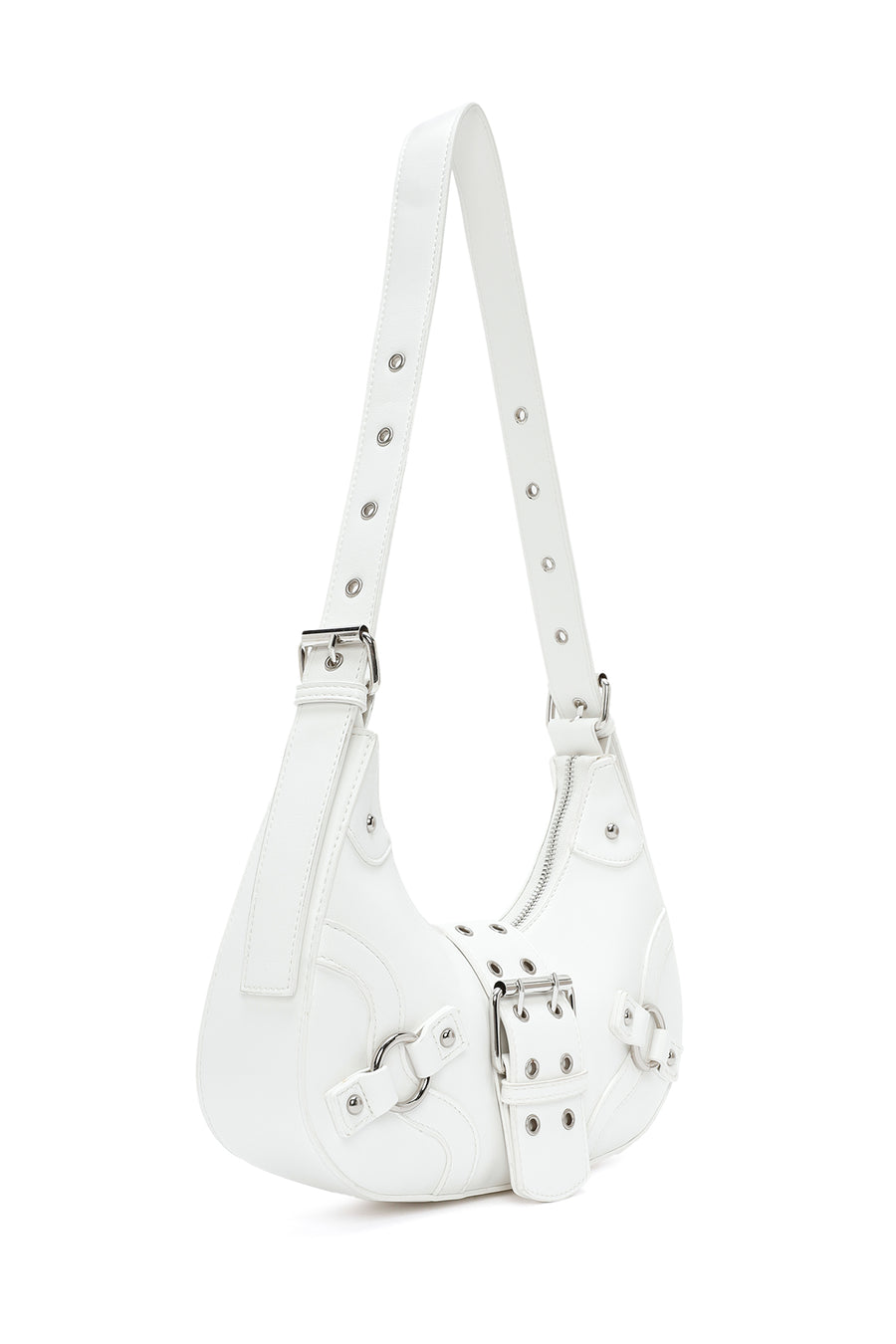 Women's White Shoulder Bag