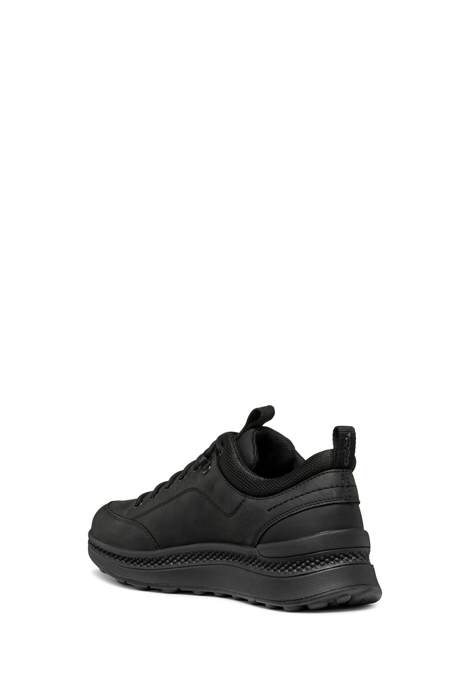 Geox Erkek Siyah Spherica Actif X2 Abx Bağcıklı Waterproof Deri Sneaker