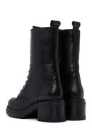 Women's Black Leather Boots | Derimod