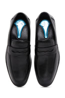 Men's Black Leather Classic Loafer | Derimod