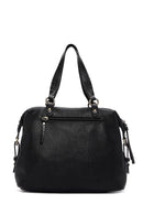 Women's Black Suede Shoulder Bag | Derimod