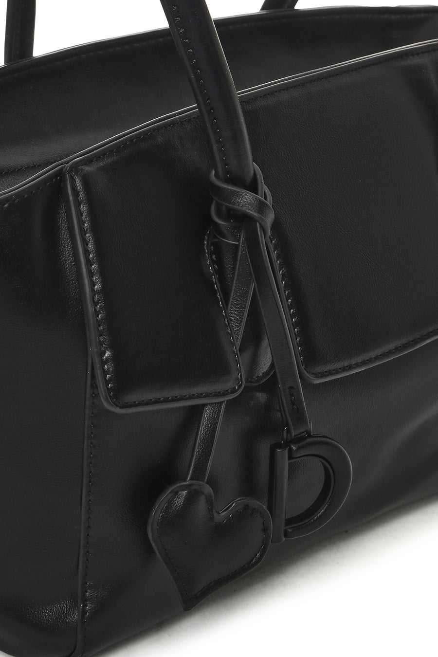 Women's Black Long Strap Shoulder Bag