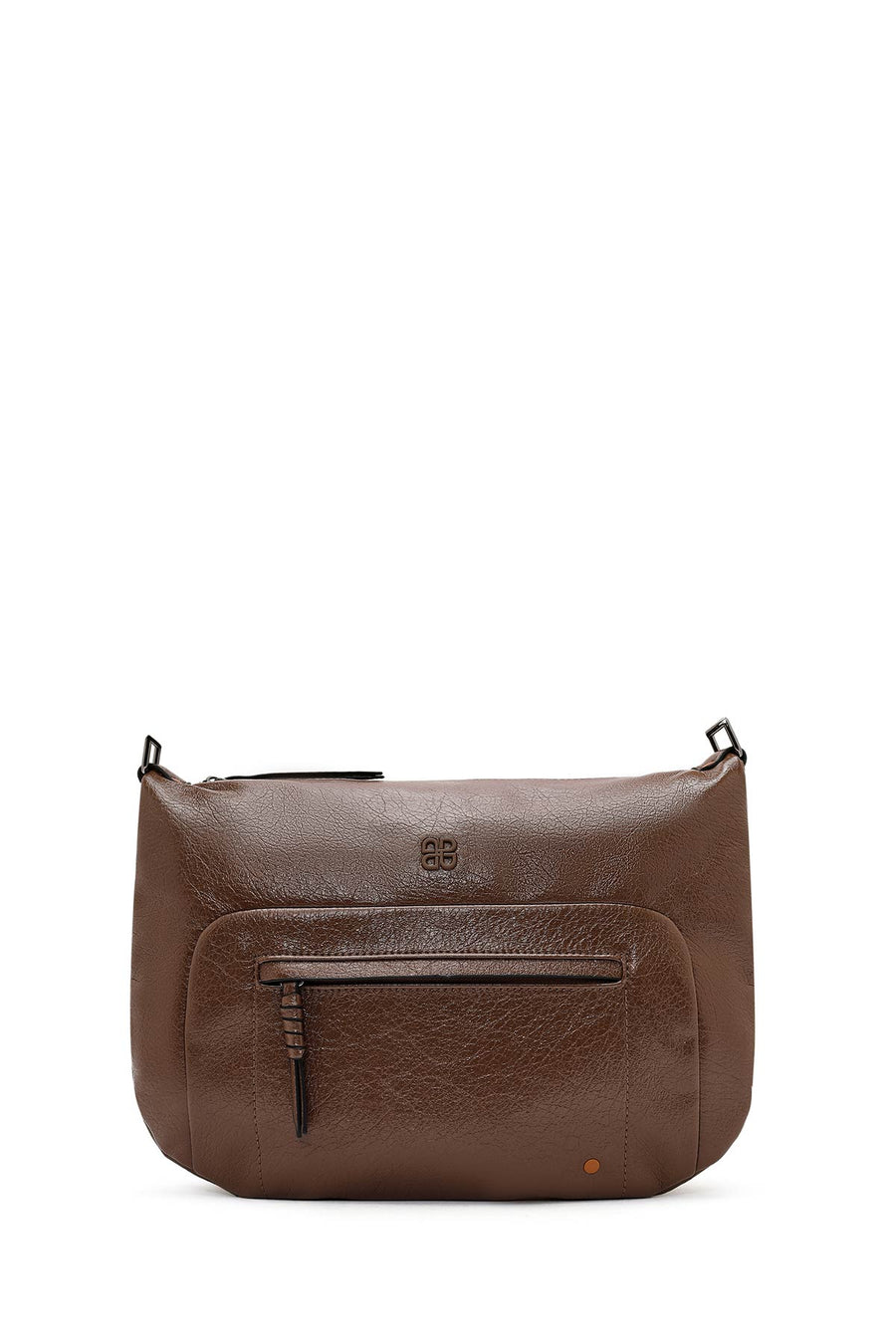 Women's Brown Long Strap Shoulder Bag