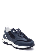 Erkek Deri Desenli Sneaker | Derimod