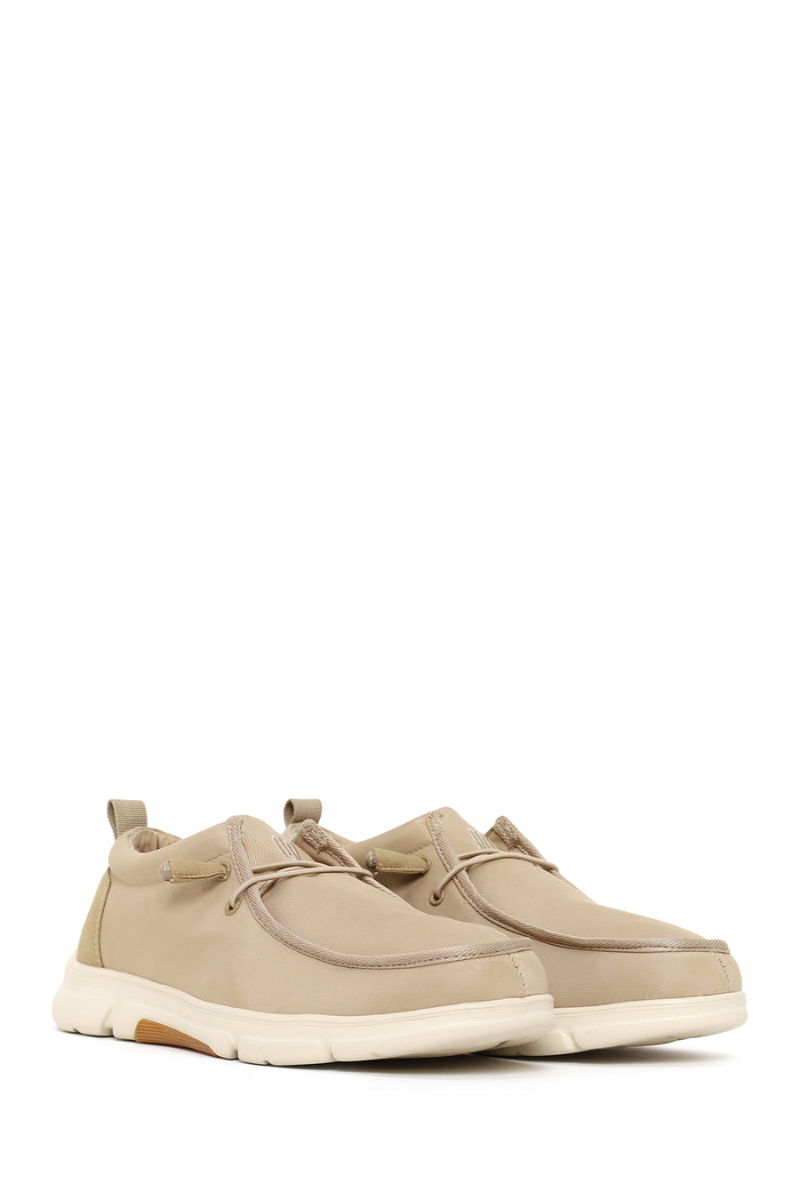Derimod Zero Male Beige Fabric Casual Shoes