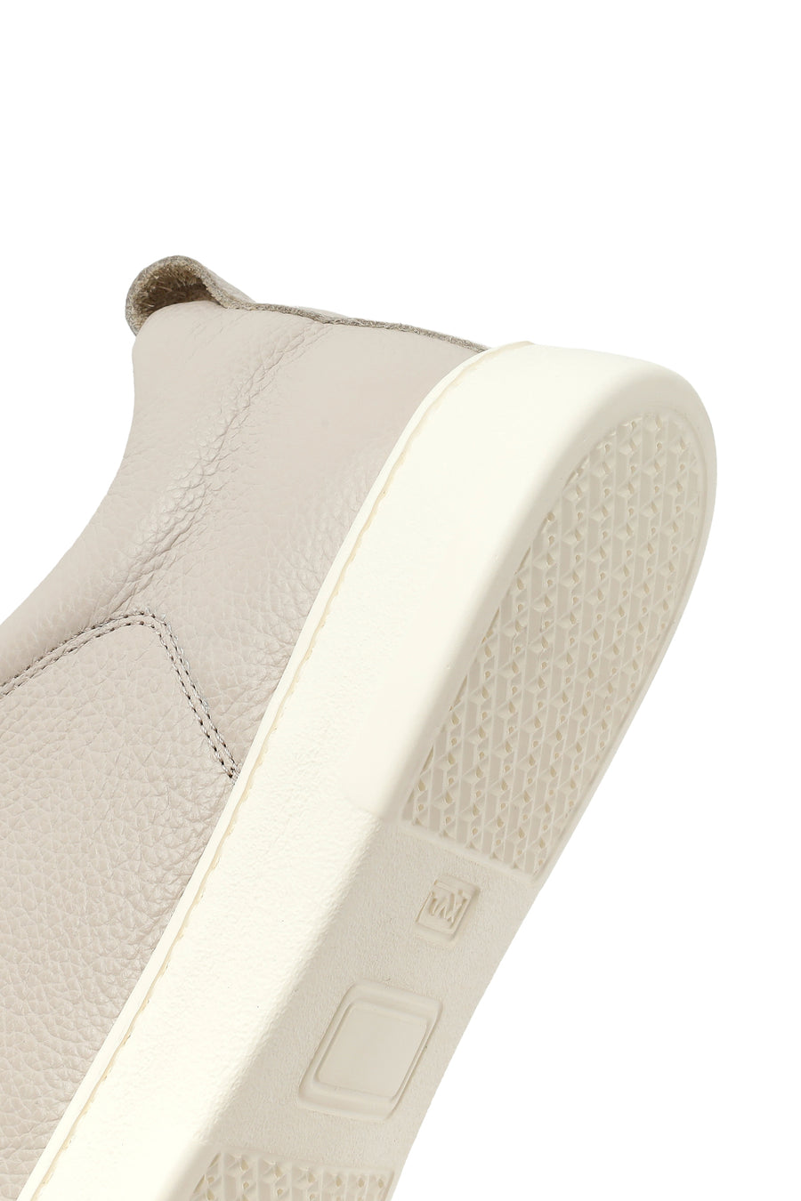 Men's Light Grey Leather Sneakers