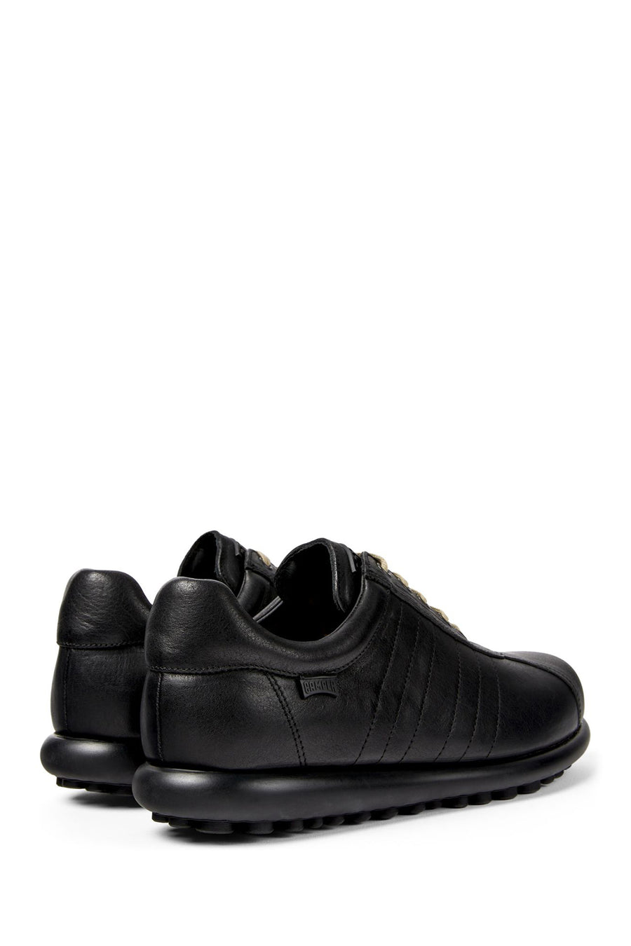 Camper Men's Black Pelotas Ariel Leather Sneaker
