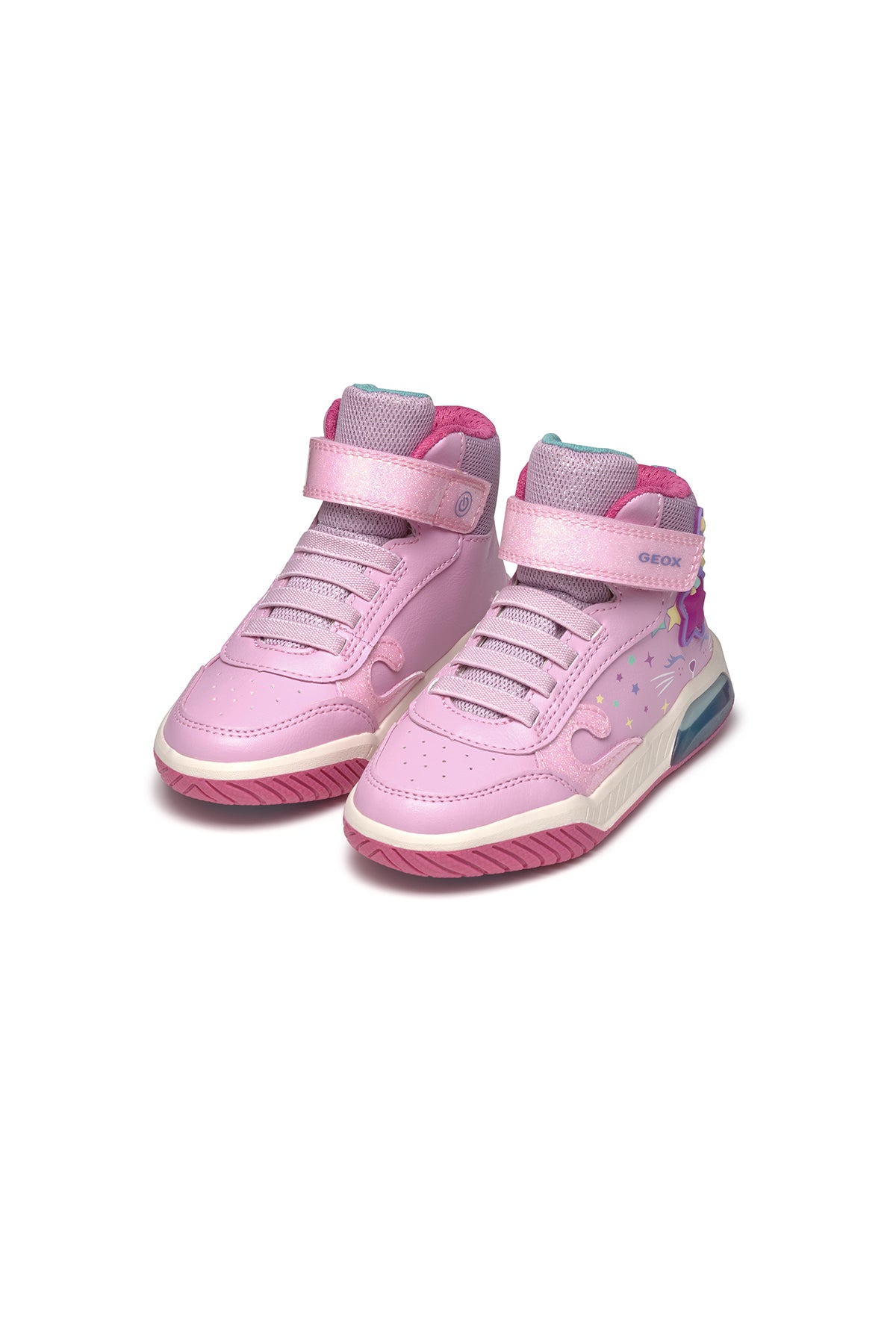 Geox Kız Çocuk Pembe Girl Bilekli Sneaker